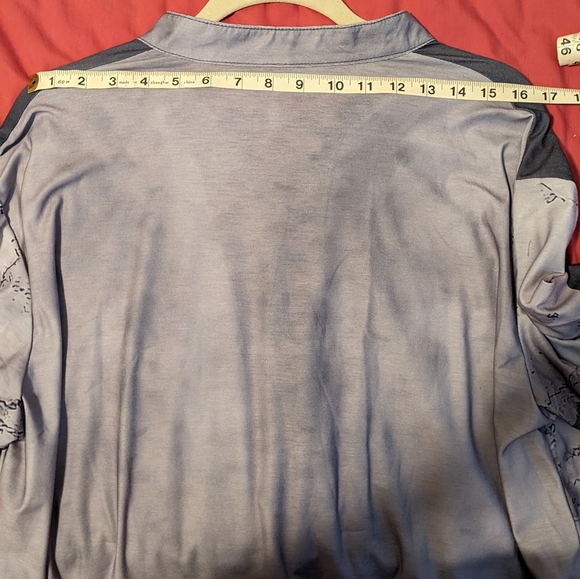 New Without Tags Men's Polyester Pullover Short Sleeve Shirt - Picture 4 of 16